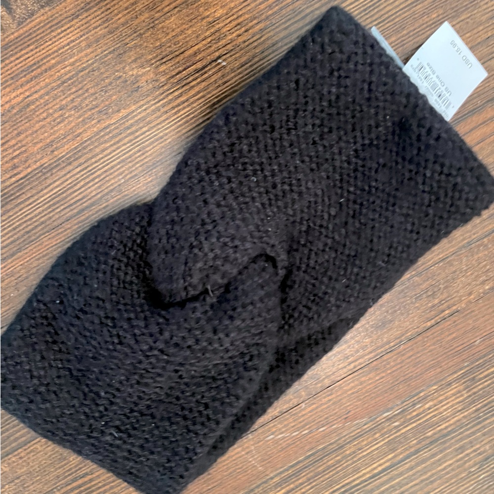 Cozy Black Ear Warmer/Headband American Eagle